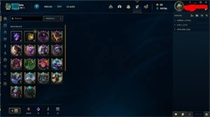 Vendo Conta Lol Platina 1, 340 skins, 7 skins vitoriosas - League of Legends