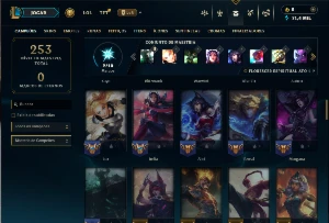 Conta Prata 4 com 70 Champs e 40 Skins (mais de 30 jogos) - League of Legends LOL