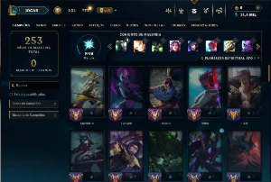 Conta Prata 4 com 70 Champs e 40 Skins (mais de 30 jogos) - League of Legends LOL