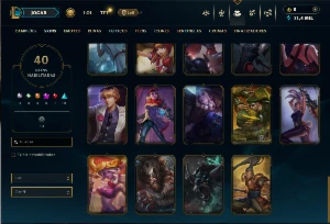 Conta Prata 4 com 70 Champs e 40 Skins (mais de 30 jogos) - League of Legends LOL