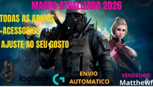 Cross Fire - Macro No Recoil Para Mouses Logitech ( 2026 )