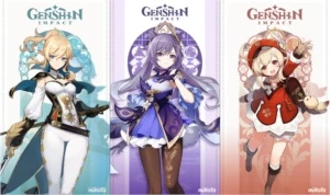 GENSHIN IMPACT / AR 30 / KEQING + KLEE + JEAN