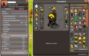 Conta Eca 200 Full PvP Spiritia - Dofus