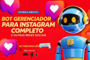 Gerenciador de Instagram e redes - Completo Vitalício - Outros