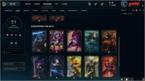 Conta Prata III com desconto - League of Legends LOL