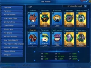 Conta DMO server omegamon com Jesmon X, UVX e mais - Digimon Masters Online