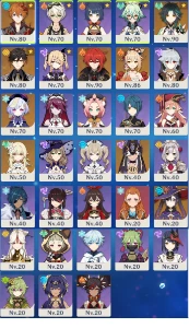 Conta AR55 Xiao c1, diluc, cyno, tartaglia, zhong, yoimiya - Genshin Impact