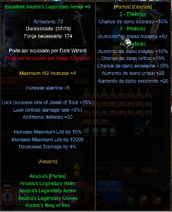 Megamu - SM 200rr - lvl 1050 ml - MU Online