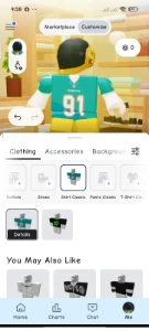 Conta de 2014 com 1 offsales e outro de 90 robux - Roblox