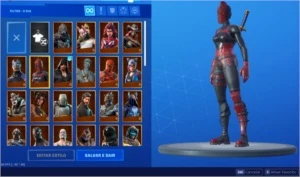 Conta Fortnite: Passe 3-7 / Salve o mundo / 60 skins /