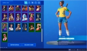 Conta Fortnite: Passe 3-7 / Salve o mundo / 60 skins /