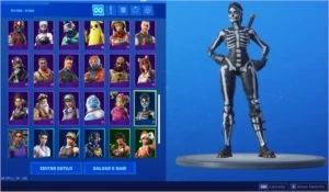 Conta Fortnite: Passe 3-7 / Salve o mundo / 60 skins /