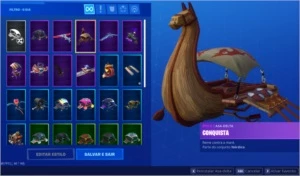 Conta Fortnite: Passe 3-7 / Salve o mundo / 60 skins /