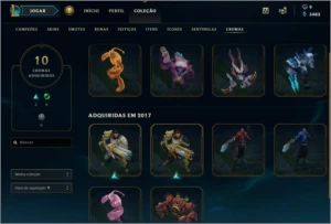 CONTA LOL D5, 80 CAMPEÕES, 33 SKINS E COM EMAIL DA CONTA!! - League of Legends
