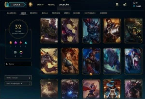 CONTA LOL D5, 80 CAMPEÕES, 33 SKINS E COM EMAIL DA CONTA!! - League of Legends