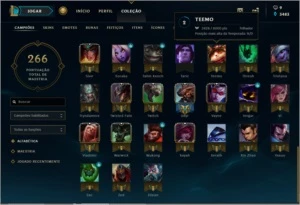 CONTA LOL D5, 80 CAMPEÕES, 33 SKINS E COM EMAIL DA CONTA!! - League of Legends