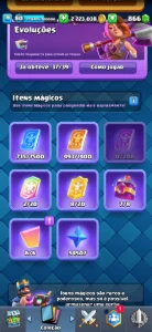 Conta rara de Clash Royale