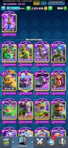 Conta rara de Clash Royale