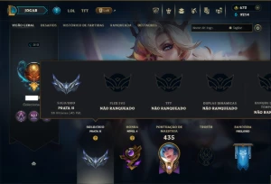 Prata 2 com TODOS os Champs e 143 Skins ( ADC / MID / SUP ) - League of Legends LOL