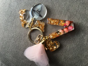 Chaveiro Personalizado Resina - Artesanato e Personalizados