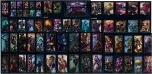 Conta League of Legends Platina 4,Todos os Champ,skins e EA LOL