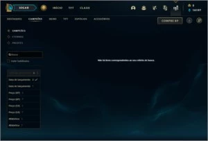 Conta League of Legends Platina 4,Todos os Champ,skins e EA LOL