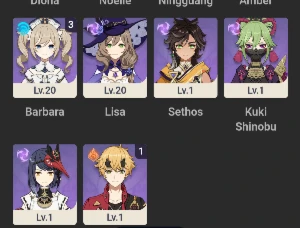 XILONEN + KAZUHA + HARPA + 1.9K GEMAS - Genshin Impact