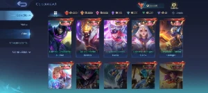 Conta de mobile colecionador mundial com 690 SKINS - Mobile Legends