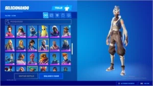 conta de fortnite com 1400 earnings