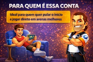 Conta Clash Royale 1000+ | Entrega Automática