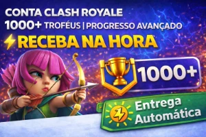 Conta Clash Royale 1000+ | Entrega Automática
