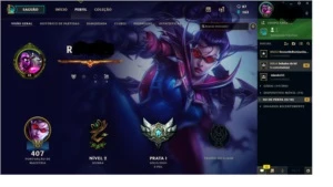 Conta de Lol 102 skins - League of Legends