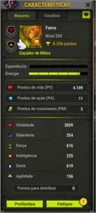 Vendo Panda lvl 200 em  Spiritia set Completo Barato - Dofus