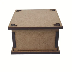 Kit 20 caixa com tampa 05x05cm personalizada MDF,... - Artesanato e Personalizados