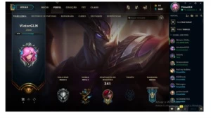 Conta de lol - League of Legends