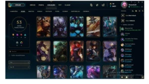Conta de lol - League of Legends