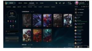 Conta de lol - League of Legends