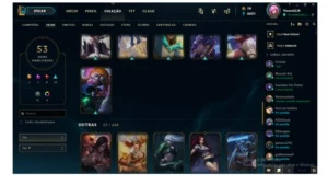 Conta de lol - League of Legends