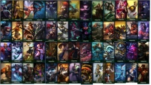 LoL - 136 Skins, Platina V - Muita coisa unica - League of Legends