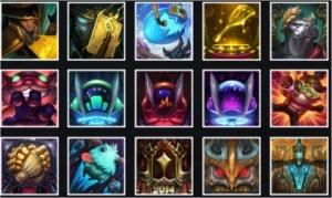 LoL - 136 Skins, Platina V - Muita coisa unica - League of Legends
