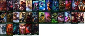LoL - 136 Skins, Platina V - Muita coisa unica - League of Legends