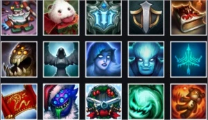 LoL - 136 Skins, Platina V - Muita coisa unica - League of Legends