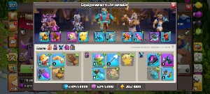 Cv 16 rushada mas top, da pra salvar - Clash of Clans