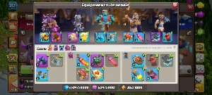 Cv 16 rushada mas top, da pra salvar - Clash of Clans