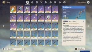 AR38 Kokomi C1 + Jean + Orgulho Celestial + Yanfei C4 - Genshin Impact