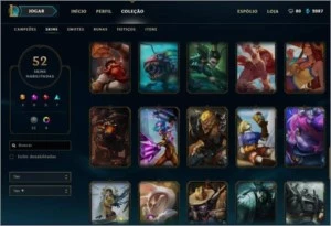 Conta League of Legends season 3 LOL
