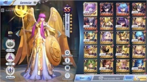 Conta forte lvl 66 Saint Seiya Awakening ,A36-Vulpecula gogo SSA