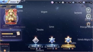 Conta forte lvl 66 Saint Seiya Awakening ,A36-Vulpecula gogo SSA