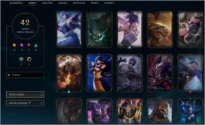 CONTA MESTRE - League of Legends LOL