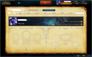 Conta Level 30 Unranked - League of Legends LOL
